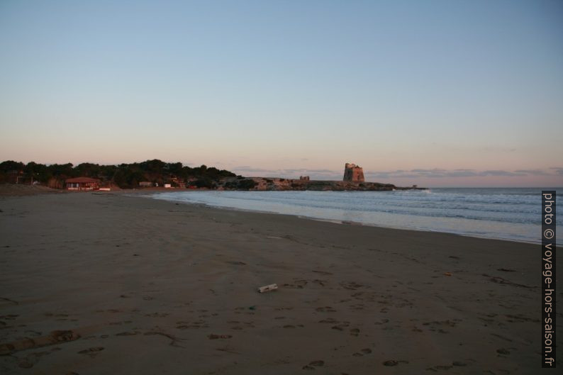 Torre Sfinale au crépuscule. Photo © André M. Winter