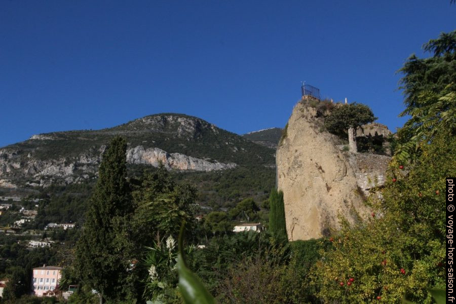 Mont Gros et belvédère privé à Roquebrune. Photo © André M. Winter