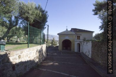 Chapelle de la Pausa à Roquebrune. Photo © André M. Winter