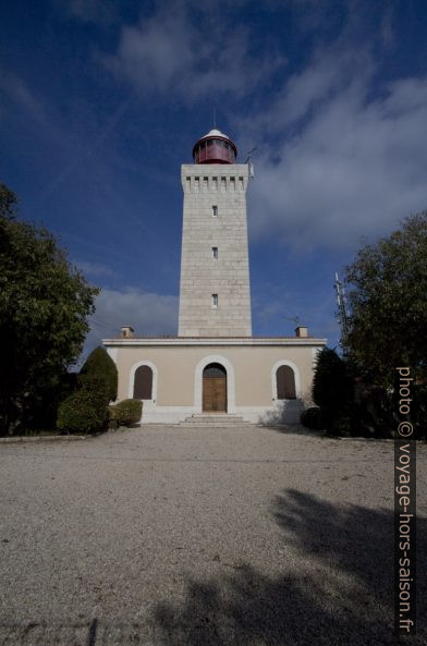 Phare de la Garoupe vu de face. Photo © André M. Winter