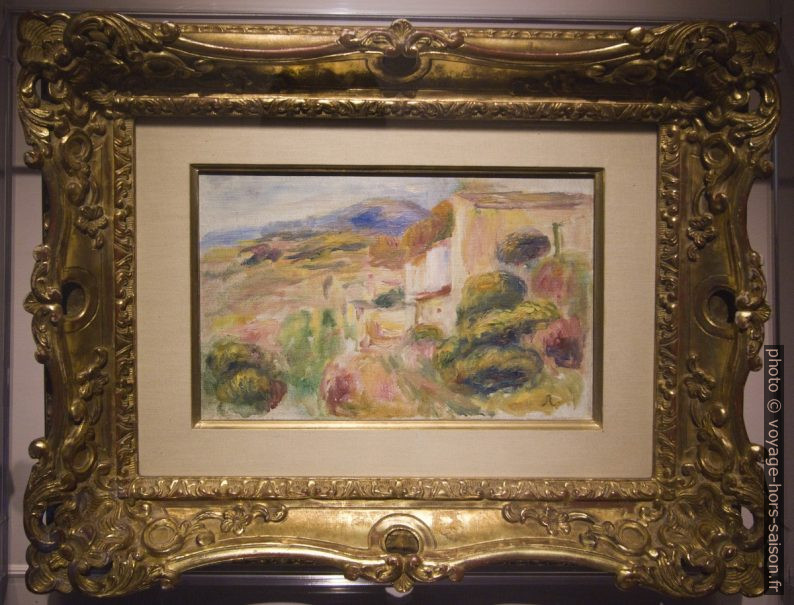 La maison de la poste par Pierre-Auguste Renoir. Photo © André M. Winter