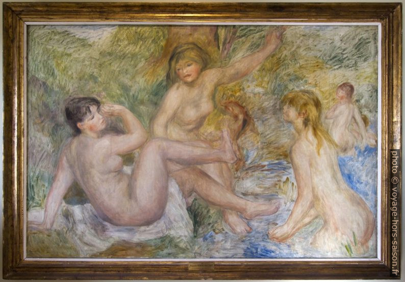 Les grandes baigneuses de 1901-1902 par Pierre-Auguste Renoir. Photo © André M. Winter