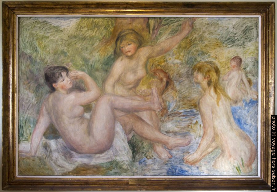 Les grandes baigneuses de 1901-1902 par Pierre-Auguste Renoir. Photo © André M. Winter