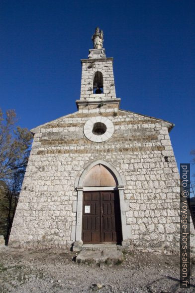 Chapelle Notre-Dame du Roc de Castellane. Photo © André M. Winter