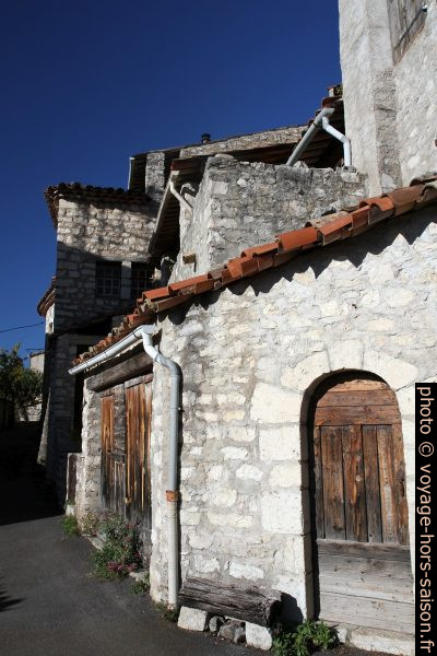 Maisons de la Rue du Château. Photo © Alex Medwedeff