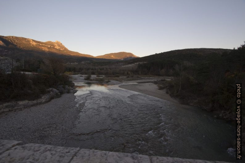 Confluence du Jabron et du Verdon. Photo © André M. Winter