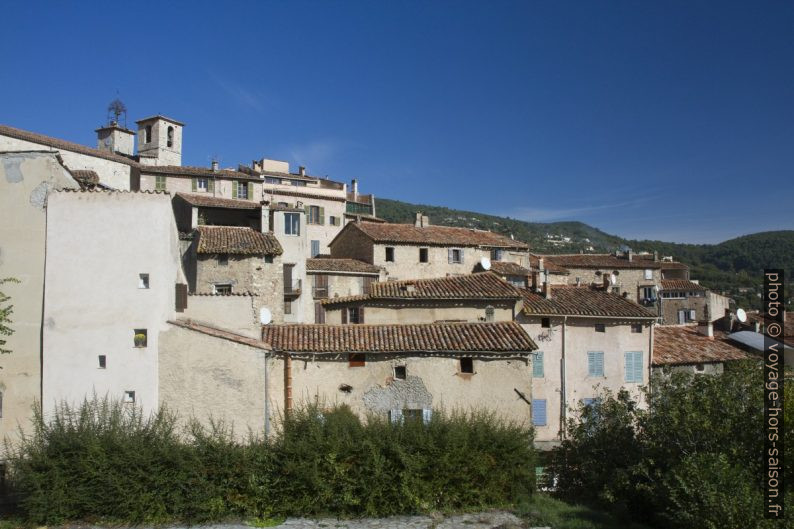 Vue sur le centre de Seillans. Photo © Alex Medwedeff