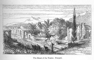 Vignette du Colisée de Pompéi tiré d'Images d'Italie de Charles Dickens