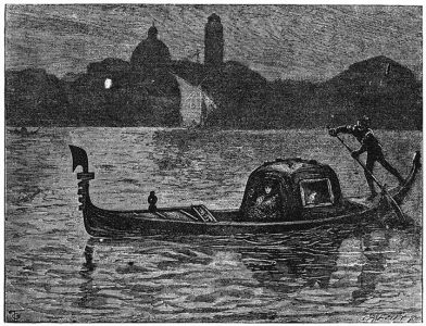 Vignette de Venise tiré de Tafereelen uit Italië de Charles Dickens