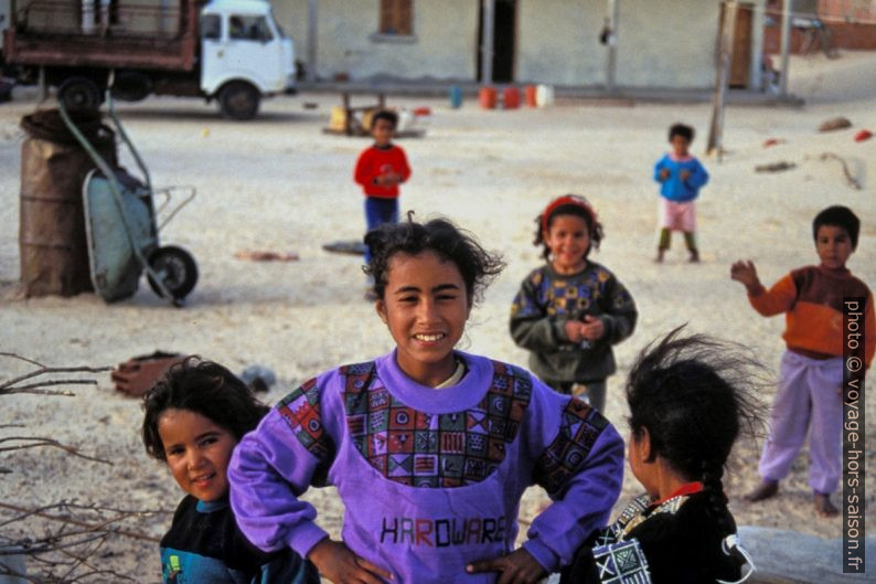 Enfants à Es-Sabria . Photo © André M. Winter