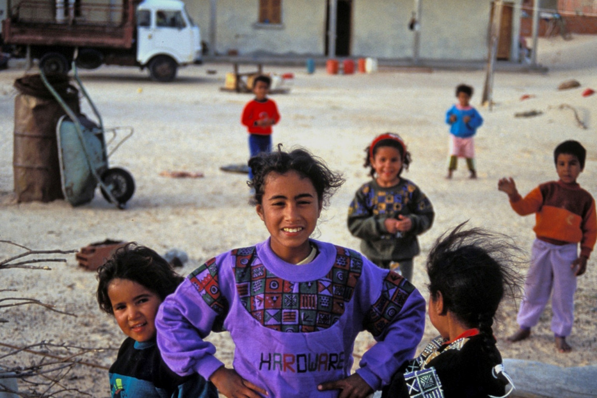 Enfants à Es-Sabria . Photo © André M. Winter