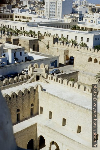 Créneaux du ribat de Sousse. Photo © André M. Winter