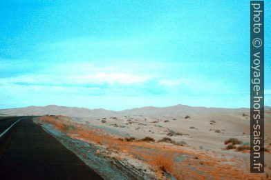 Route dans les Dunes Algodones. Photo © André M. Winter