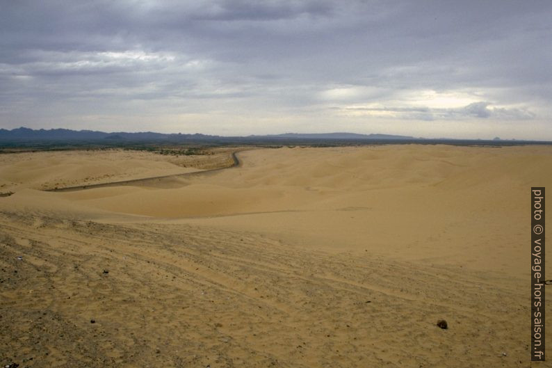 Dunes Algodones dans le sud-est californien. Photo © André M. Winter