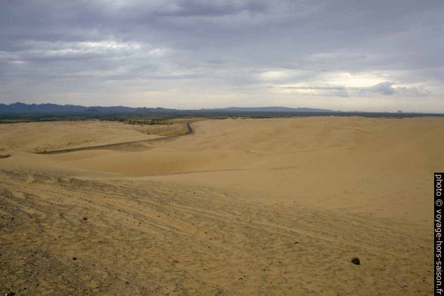 Dunes Algodones dans le sud-est californien. Photo © André M. Winter