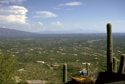 Vue des Santa Catalina Mountains vers Tuscon. Photo © André M. Winter