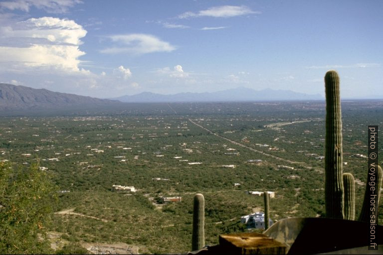 Vue des Santa Catalina Mountains vers Tuscon. Photo © André M. Winter