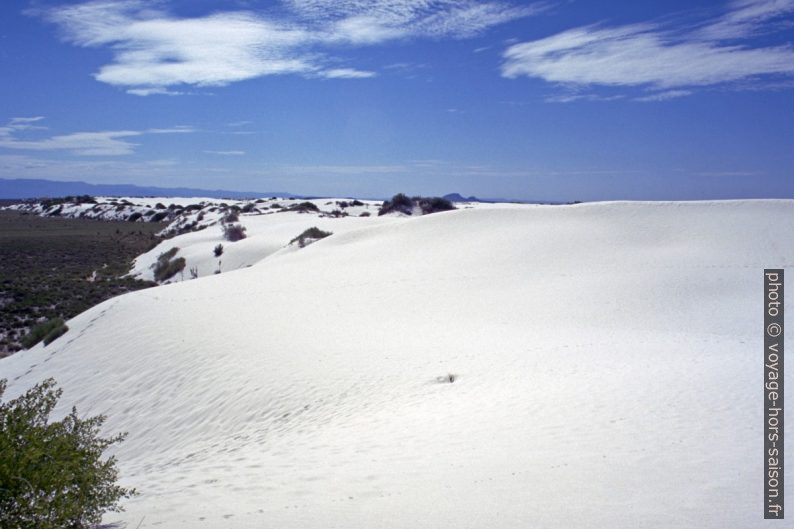 La dune dans le Withe Sands National Monument. Photo © André M. Winter