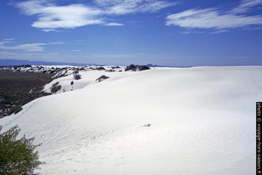 La dune dans le Withe Sands National Monument. Photo © André M. Winter