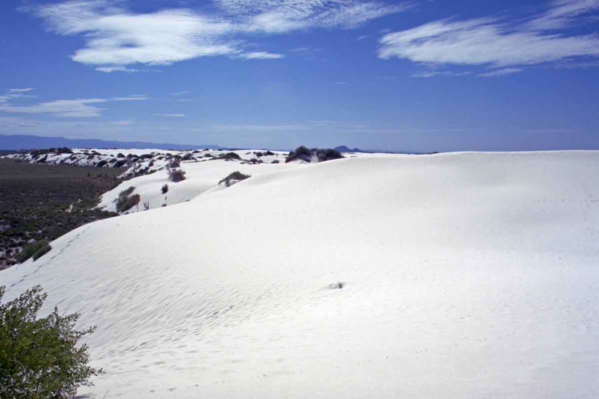 La dune dans le Withe Sands National Monument. Photo © André M. Winter