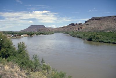 Le Rio Grande près de Hatch. Photo © André M. Winter