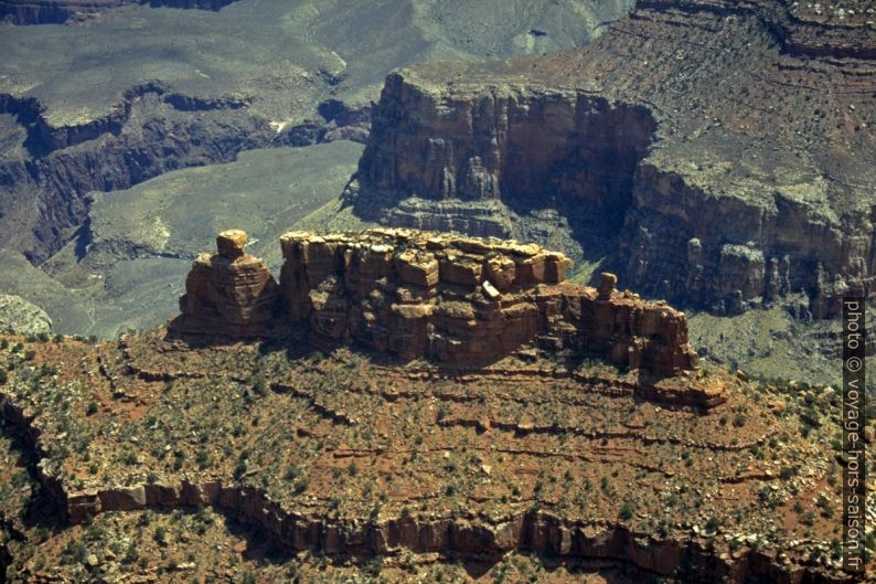 Détail du paysage du Grand Canyon. Photo © André M. Winter