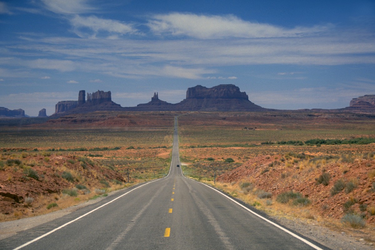 La vue classique du Monument Valley. Photo © André M. Winter