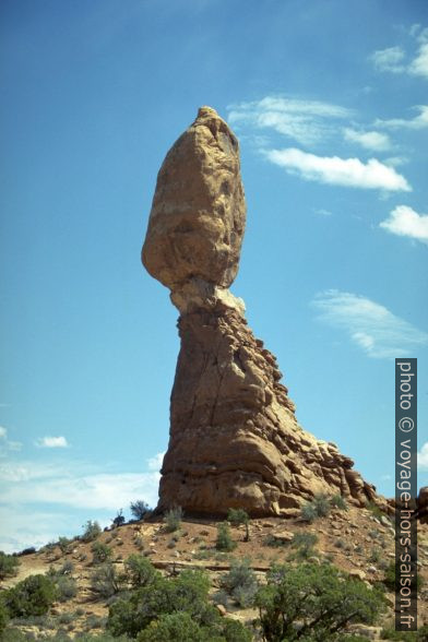 Balanced Rock de l'Arches National Park. Photo © André M. Winter