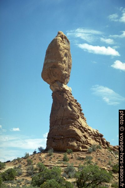 Balanced Rock de l'Arches National Park. Photo © André M. Winter