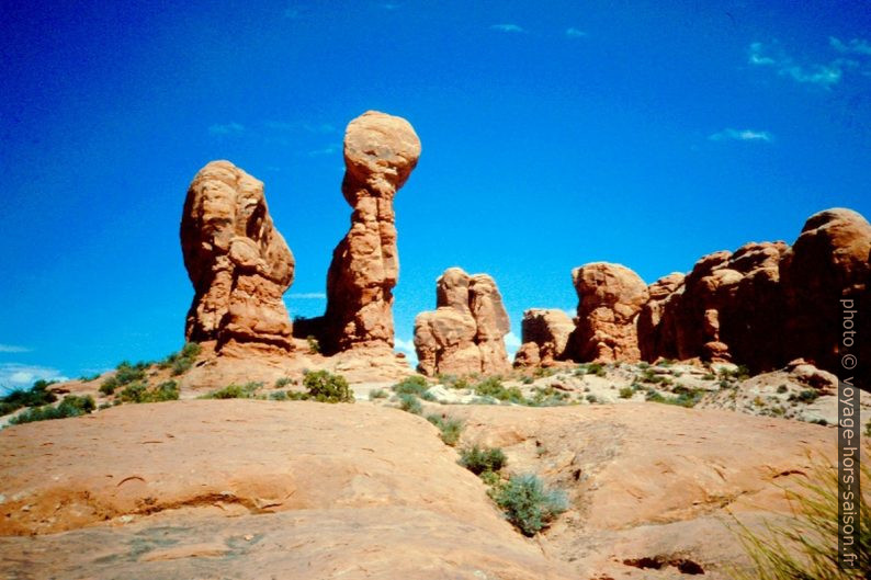 Parade of Elephants dans l'Arches National Park. Photo © André M. Winter