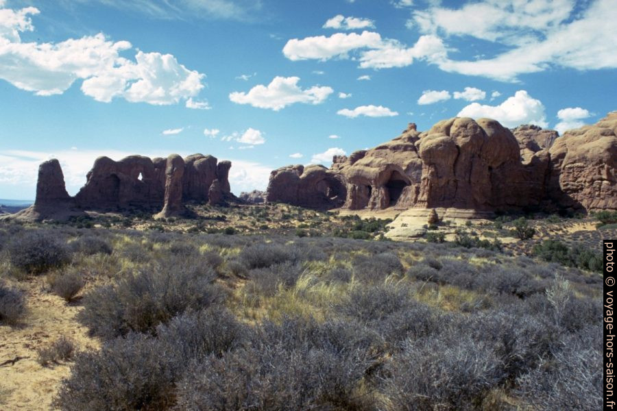 Parade of Elephants et Cove of Caves dans l'Arches NP. Photo © André M. Winter
