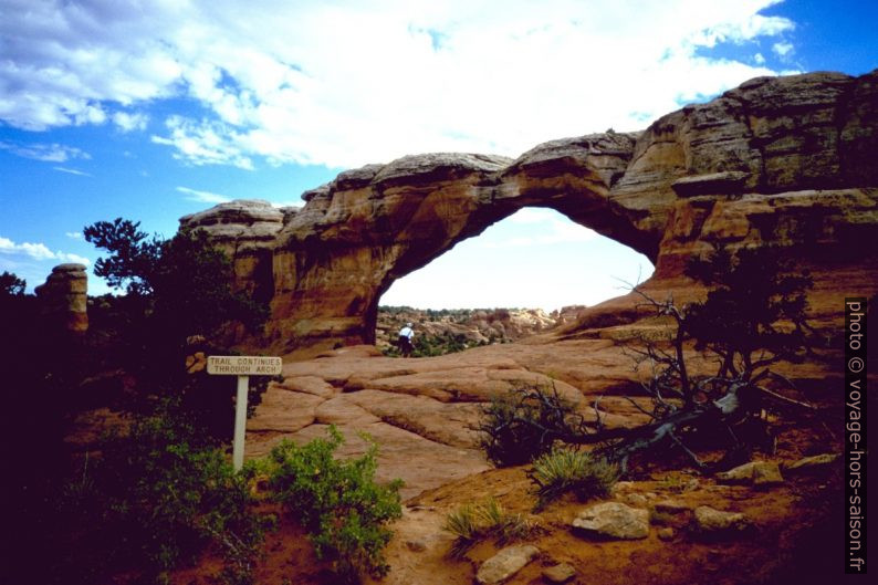 Le Broken Arch de l'Arches National Park. Photo © André M. Winter