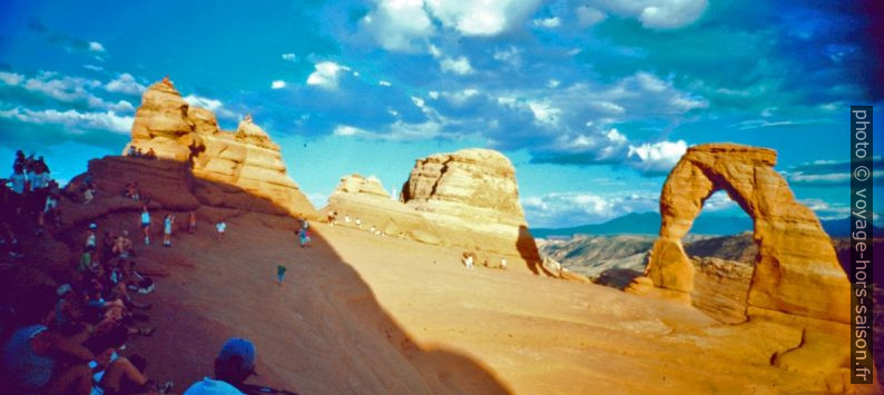 Amphithéâtre naturel près du Delicate Arch. Photo © André M. Winter