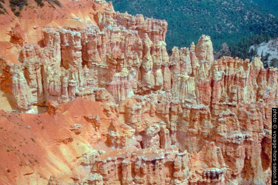 Les Pink Cliffs dans le Bryce NP. Photo © André M. Winter