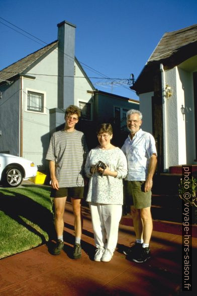 André, Marjorie and Larry. Photo © Alex Medwedeff