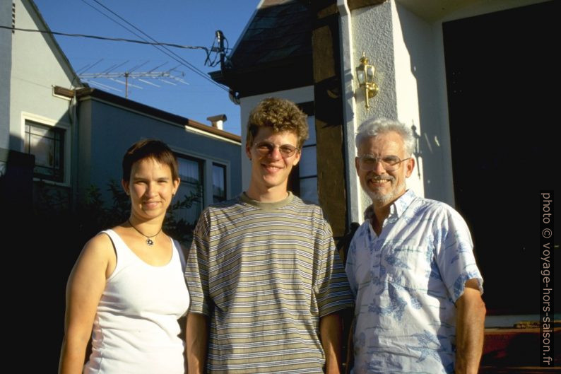 Alex, André and Larry. Photo © Marjorie Murray