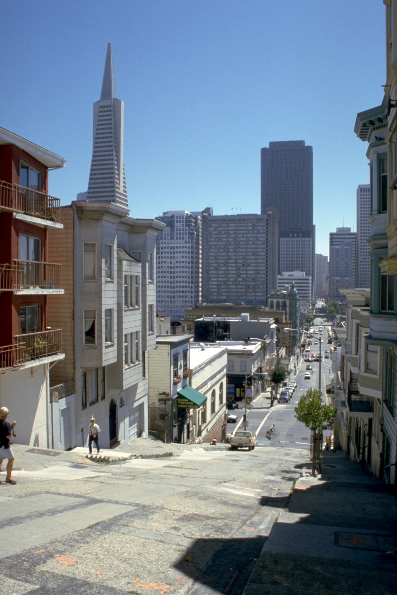 La Kearny Street à San Francisco. Photo © Alex Medwedeff