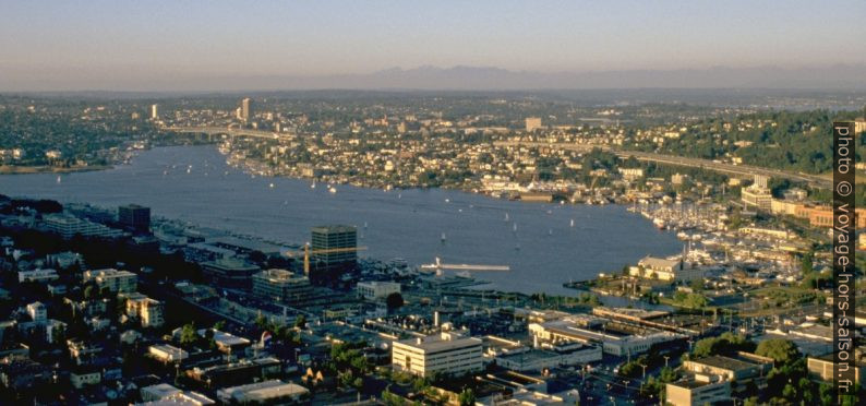 Le Lake Union près de Seattle. Photo © André M. Winter