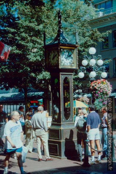 La Steam-Clock de la Gastown de Vancouver. Photo © André M. Winter