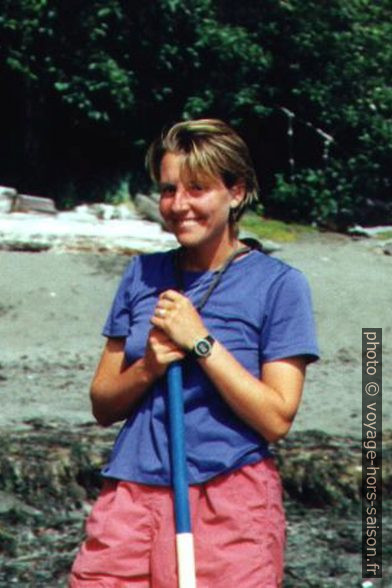 Guide de canoë Fiona. Photo © Peter Sykora