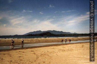 Hydrothérapie sur Ahous Bay Beach. Photo © Peter Sykora