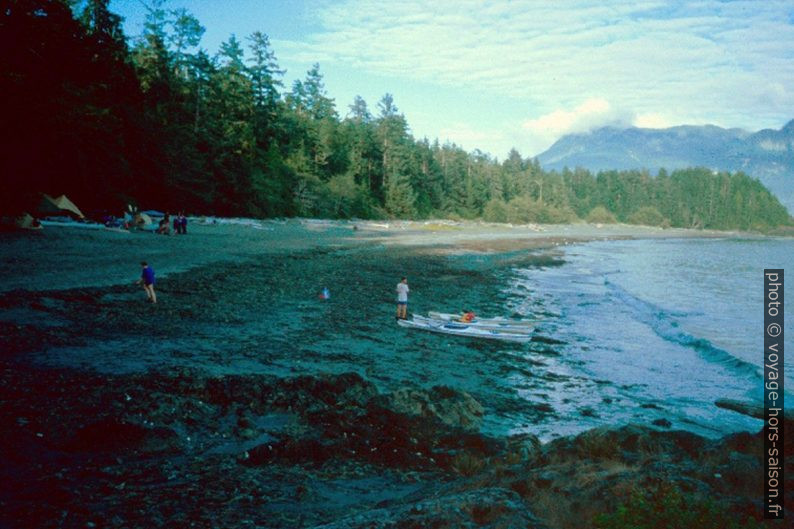 Le soir sur White Cove Beach. Photo © André M. Winter