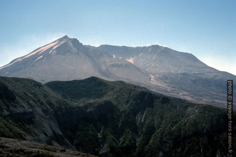Mount Saint Helens vu du nord. Photo © Peter Sykora