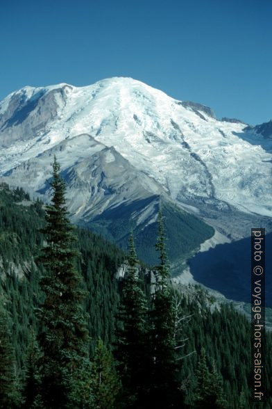 Le Mount Rainier vu du Sunrise Point. Photo © Peter Sykora