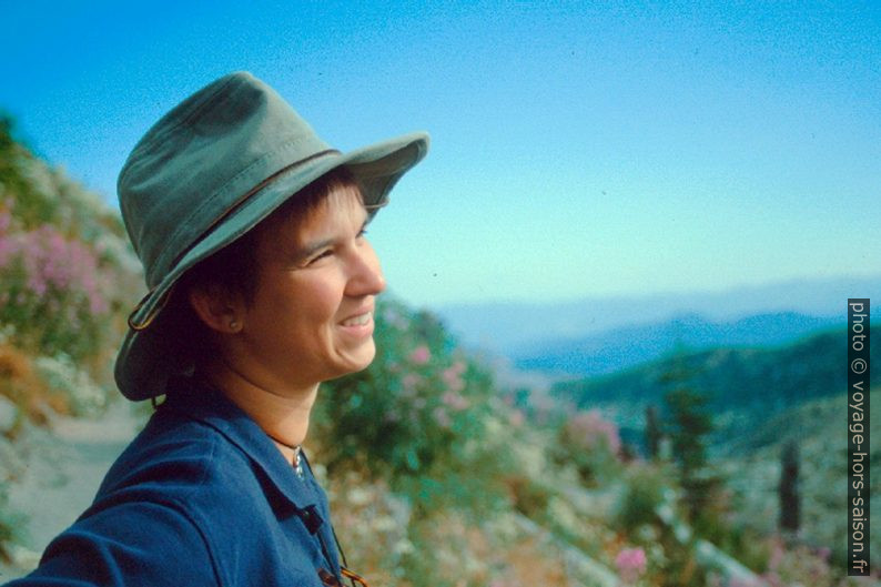 Alex avec le chapeau d'André. Photo © André M. Winter