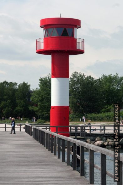 Le nouveau phare d’Eckernförde. Photo © André M. Winter