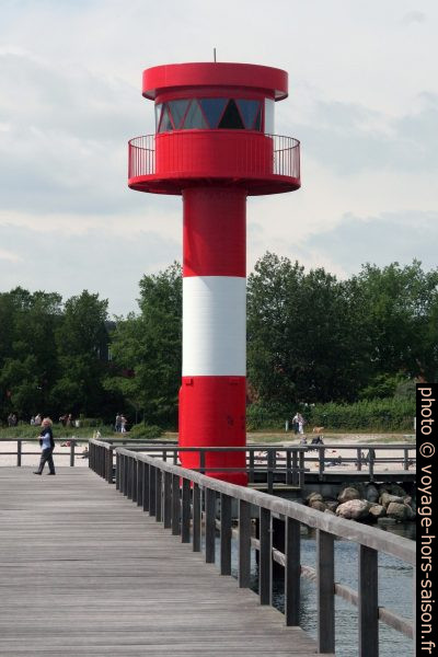 Le nouveau phare d’Eckernförde. Photo © André M. Winter