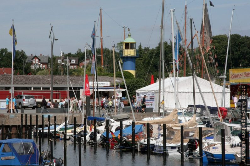 Avant-port et ancien phare d’Eckernförde. Photo © André M. Winter