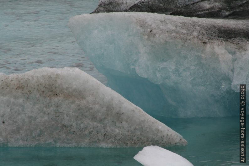 Glace du Jökulsárlón. Photo © Alex Medwedeff