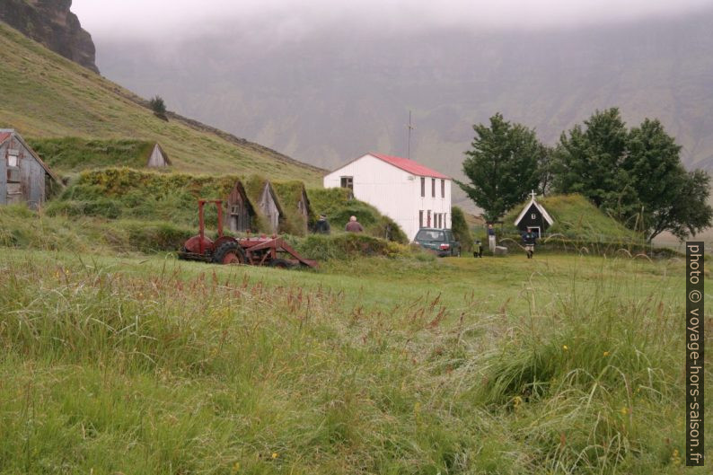 Le village de Núpsstaður. Photo © André M. Winter